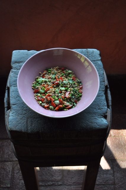 Insalata farro e tonno